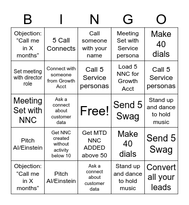 TMT May Week 2 BINGO! Bingo Card