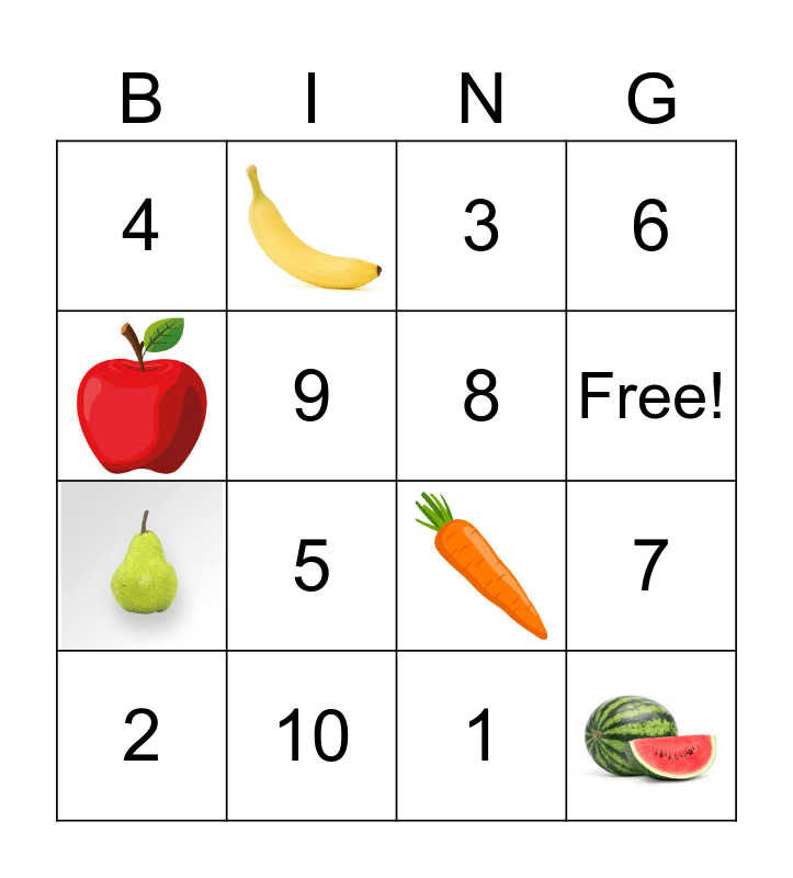 Grade 3 Lesson 4.1 Bingo Card