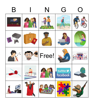 Pasatiempos Bingo Card