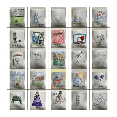 Anderson Loteria Bingo Card