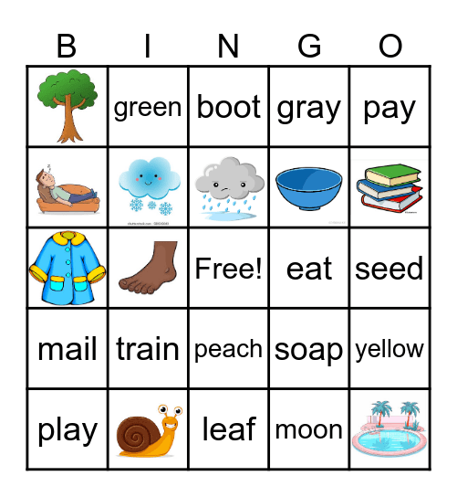 Review 1-4 Bingo Card