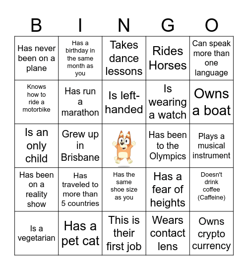 People Ops BINGO Card