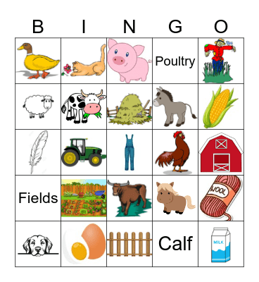 Agventure Day Bingo Card