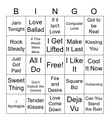 Happy Mother's Day Bingo Card