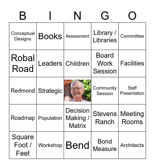 DPL Big Picture Bingo Card
