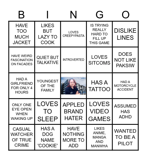 NORTH NUMBAWAN Bingo Card