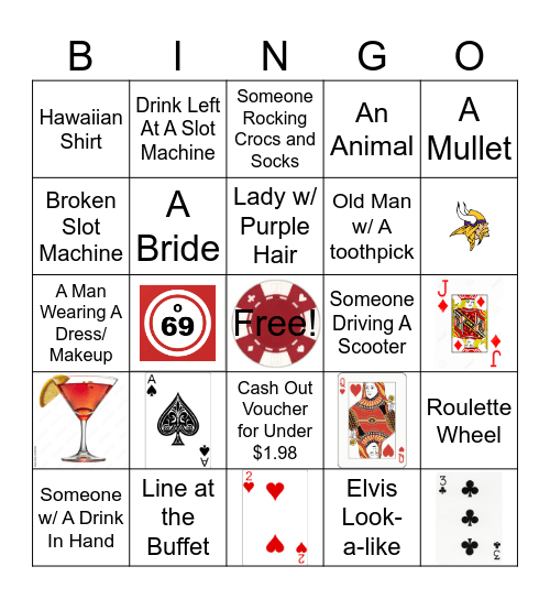 Lucky in Love! Bingo Card