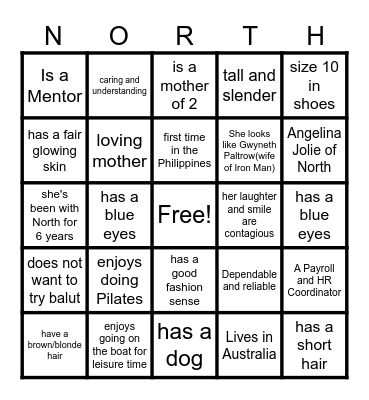 Meet Me Bingo Card