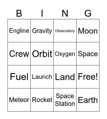 Unit 8 Bingo Card