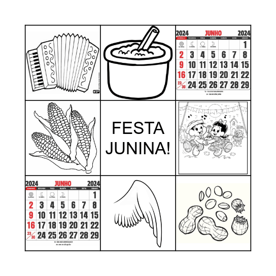 LUIZ, O MENINO SANFONEIRO Bingo Card