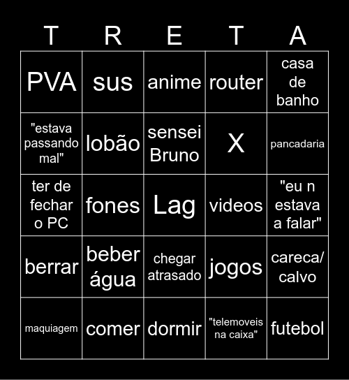 AULAS BINGO Card
