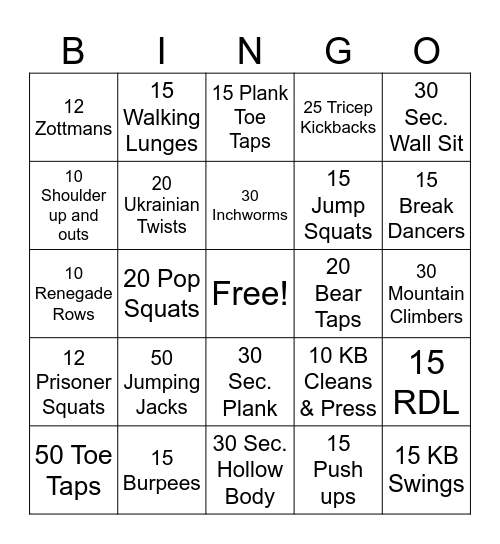 Bootcamp Bingo! Bingo Card