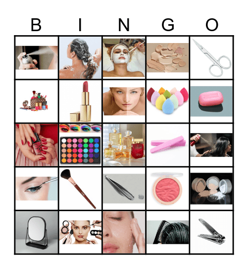 BEAUTY Bingo Card