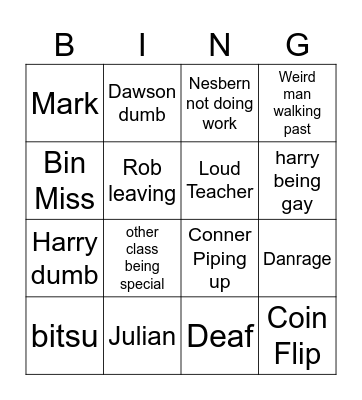 N1.27 Bingo Card