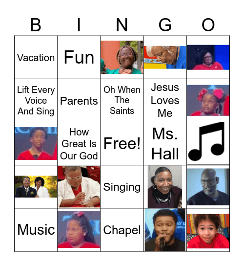 Reach Academy Bingo Card