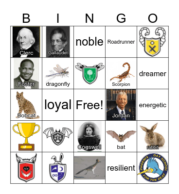 HOUSE CHAMP DAY Bingo Card