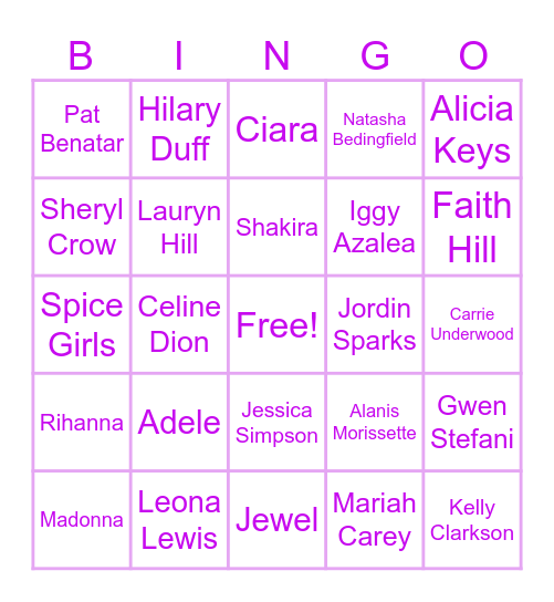 Cheers to the MOMS! Bingo Card