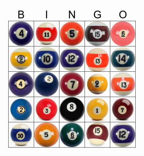 Sonoma County APA Bingo Card