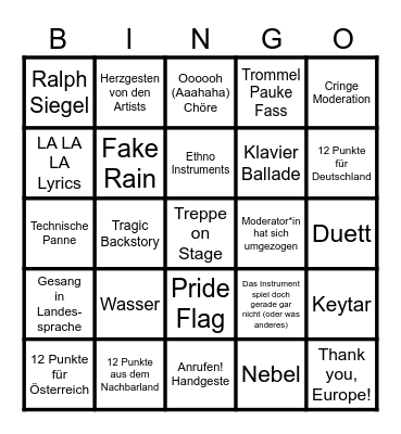 ESC 2024 HSM Bingo Card