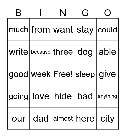 100-word-list-words-2-bingo-card
