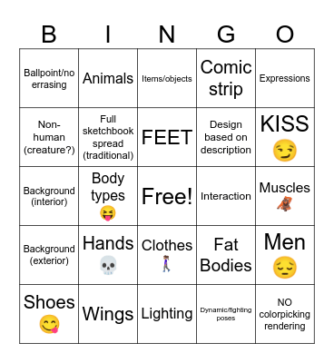Dragón's "Let's do something about that" Bingo Card