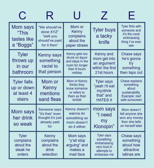 2024 Boggs/Little/Flannigan Bingo Card