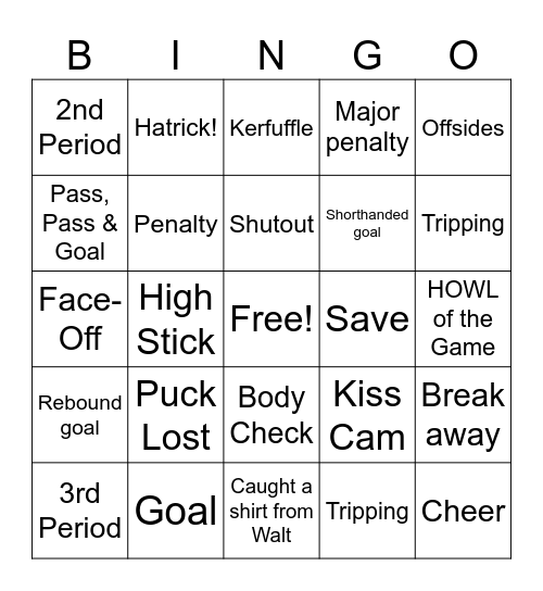 wcm fin v gb Bingo Card