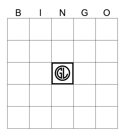 GREEN LANTERN BOOZY BINGO Card