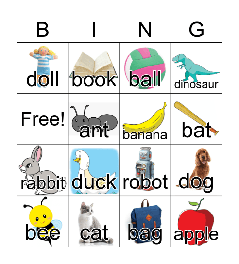 Bingo! Bingo Card