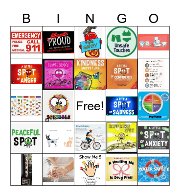 NWEE HEALTH & WELLNESS BINGO Card