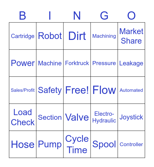 Digger Day 2024 Bingo Card