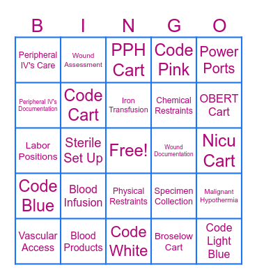 Women and Children's Beach Bingo 2024 Bingo Card