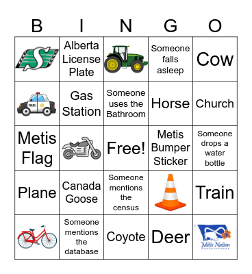 MN-S Registry Road Trip BINGO Card