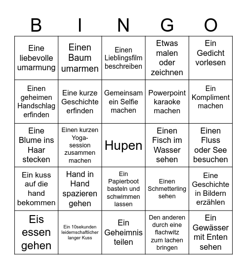 BABYS BINGO Card