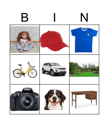 I've got ... (kids) Bingo Card