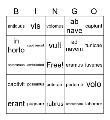 5/14/2024 Bingo Card