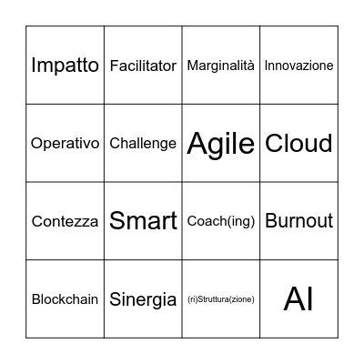 Natale 2024 Bingo Card