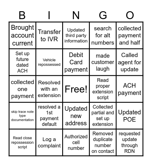 46+ Bingo Card