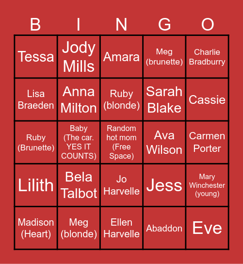 DAAAAAMN Bingo Card