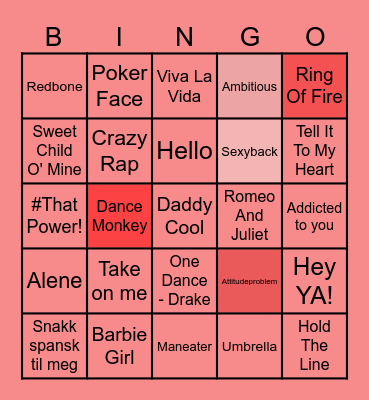 SOMMERFEST 2024 Bingo Card