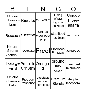 PURPOSE DRIVEN TECHNOLOGY Bingo Card