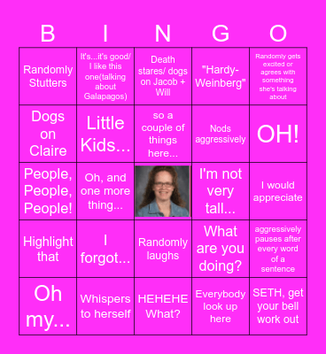 Science Bingo Card