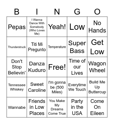 Ambient Base Company Meeting Bingo Card