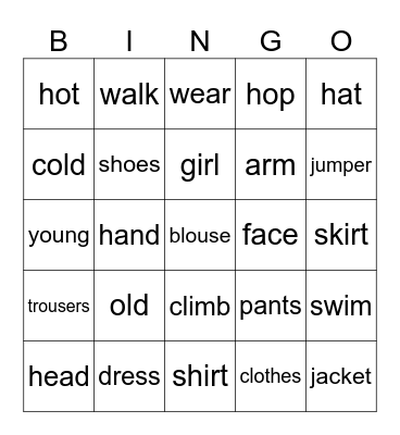 Revision 3 Bingo Card