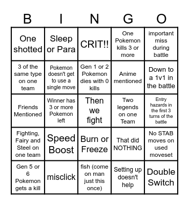 Then we react 2 Bingo Card