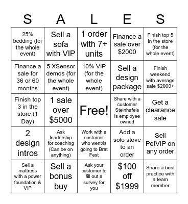 Memorial Day BINGO Card