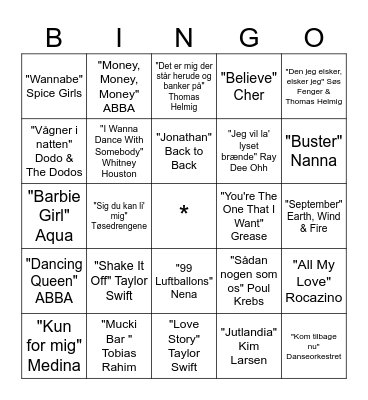 Conni's bingo Card