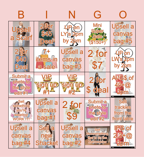 VIC1 Fri-Yay Bingo Card
