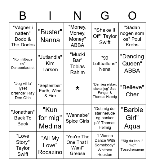 Conni's bingo Card