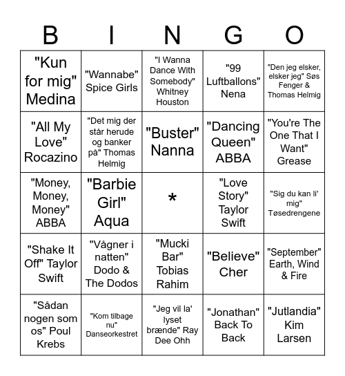 Conni's bingo Card